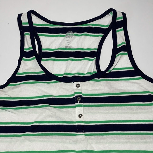 SO Retro VTG Striped Ringer Racerback Tank Top - Picture 4 of 5